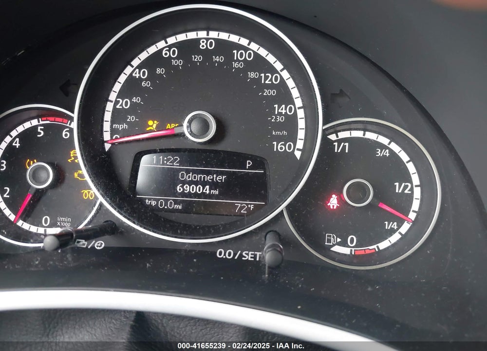 2014 VOLKSWAGEN BEETLE VIN: 3VWJL7AT0EM659291
