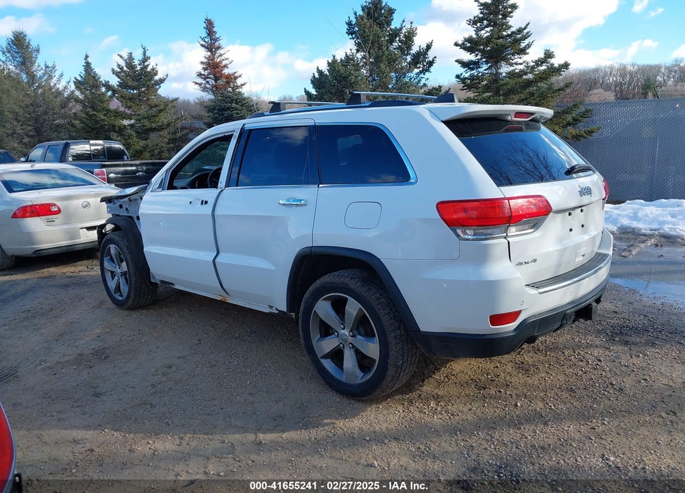 2014 JEEP GRAND CHEROKEE VIN: 1C4RJFBGXEC293509