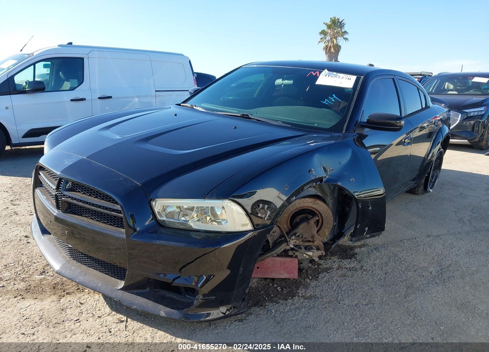 2014 DODGE CHARGER VIN: 2C3CDXAT8EH191063