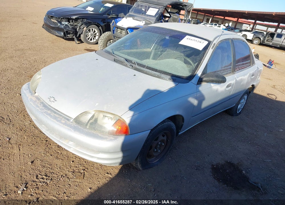 2000 CHEVROLET METRO LSI VIN: 2C1MR5229Y6704622