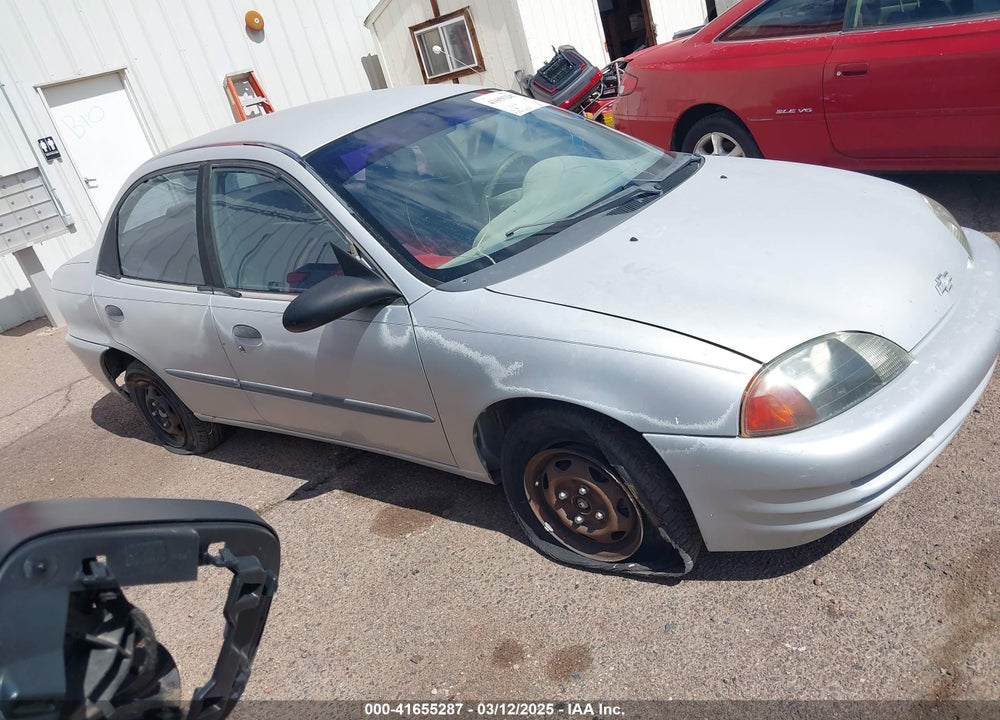 2000 CHEVROLET METRO LSI VIN: 2C1MR5229Y6704622