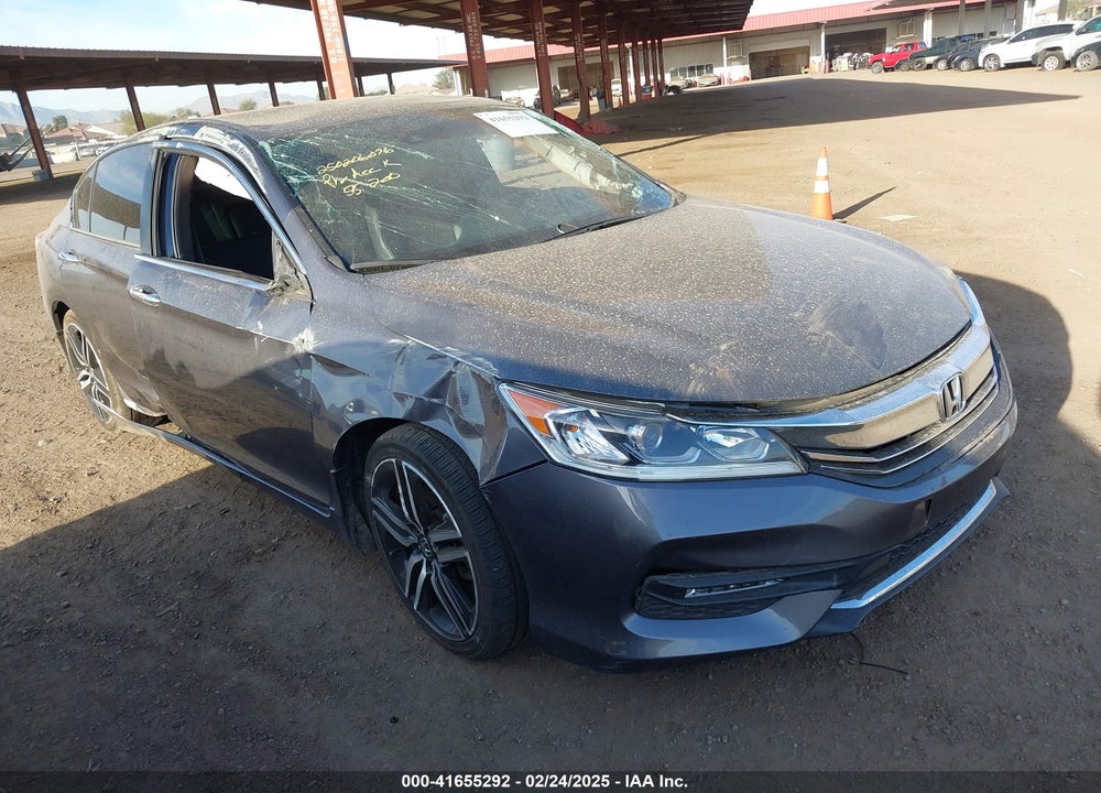 2016 HONDA ACCORD VIN: 1HGCR2F60GA099371
