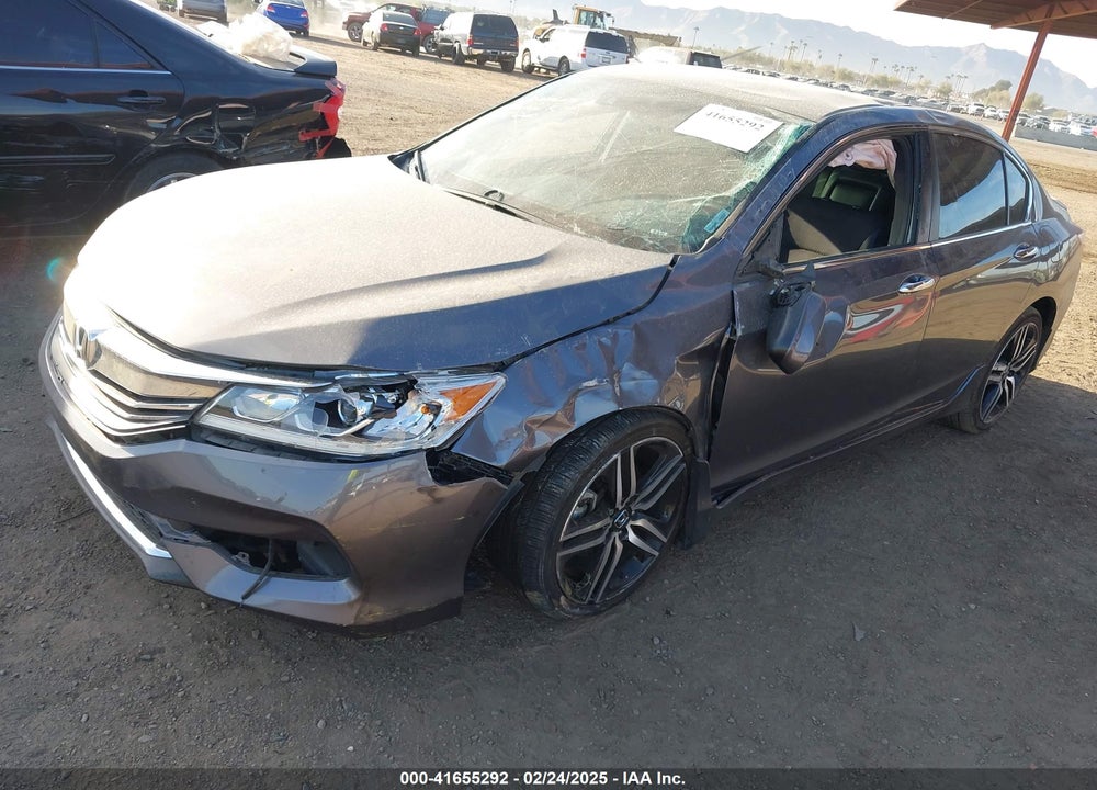 2016 HONDA ACCORD VIN: 1HGCR2F60GA099371