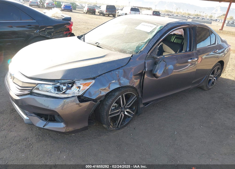 2016 HONDA ACCORD VIN: 1HGCR2F60GA099371