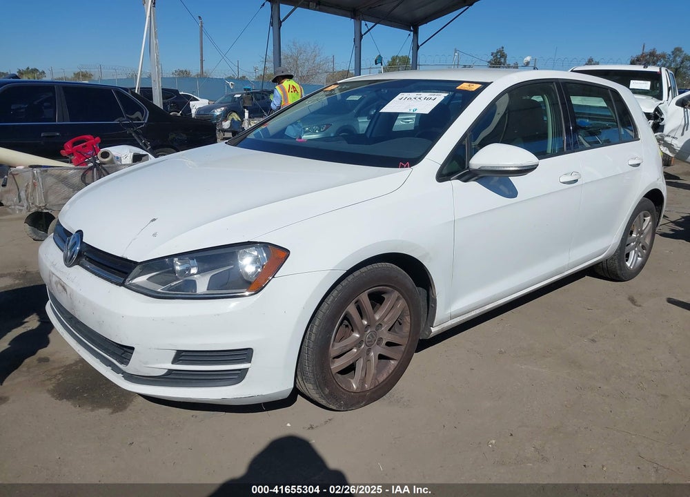 2015 VOLKSWAGEN GOLF VIN: 3VW2A7AU0FM018159