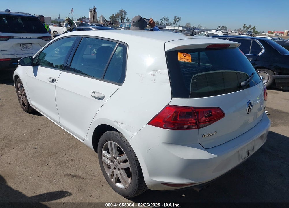 2015 VOLKSWAGEN GOLF VIN: 3VW2A7AU0FM018159