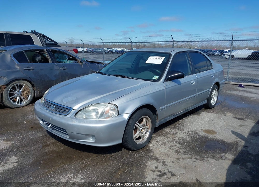 1999 HONDA CIVIC VALUE PACKAGE VIN: 2HGEJ6615XH528453