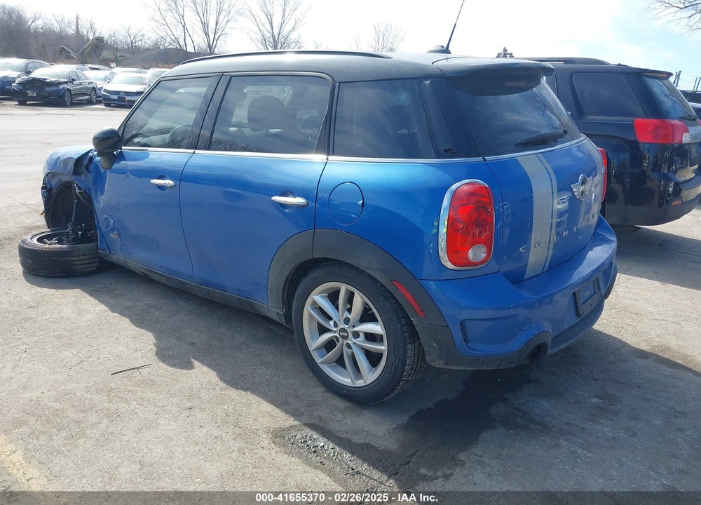 2014 MINI COUNTRYMAN COOPER S VIN: WMWZC5C54EWM17299