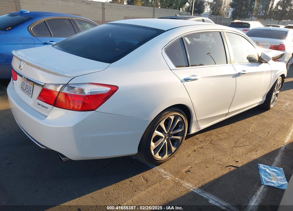 2013 HONDA ACCORD SPORT VIN: 1HGCR2F59DA112833
