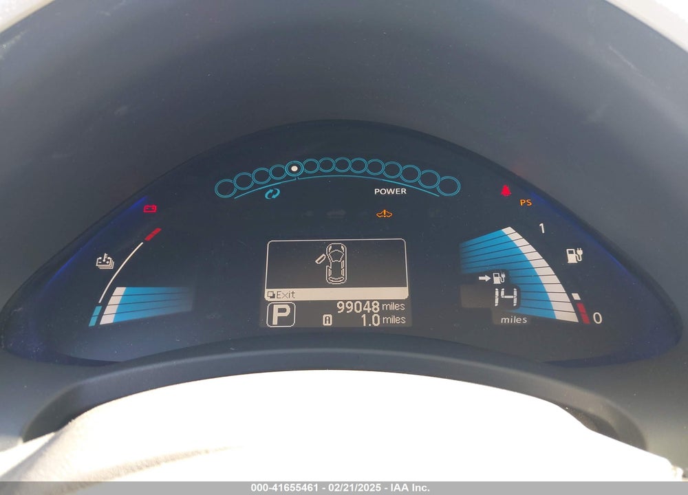 2011 NISSAN LEAF VIN: JN1AZ0CP9BT000778