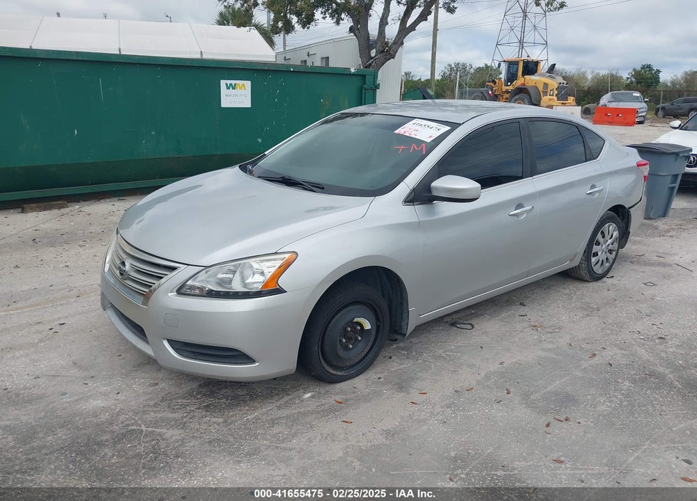 2014 NISSAN SENTRA VIN: 3N1AB7AP5EY312737