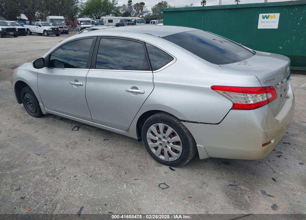 2014 NISSAN SENTRA VIN: 3N1AB7AP5EY312737