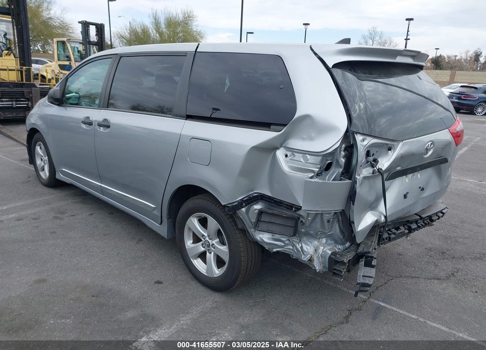 2020 TOYOTA SIENNA VIN: 5TDZZ3DC0LS035609