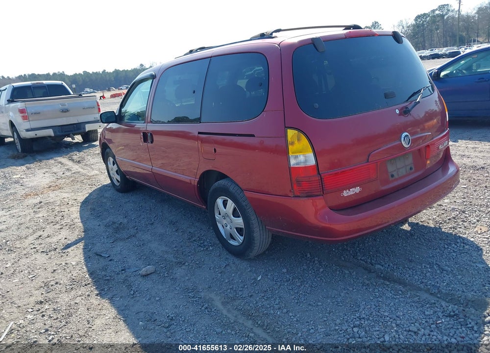 2001 MERCURY VILLAGER VIN: 4M2ZV11T61DJ05010