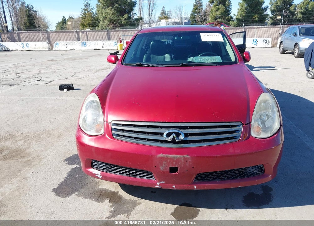 2006 INFINITI G35 VIN: JNKCV51E96M513186