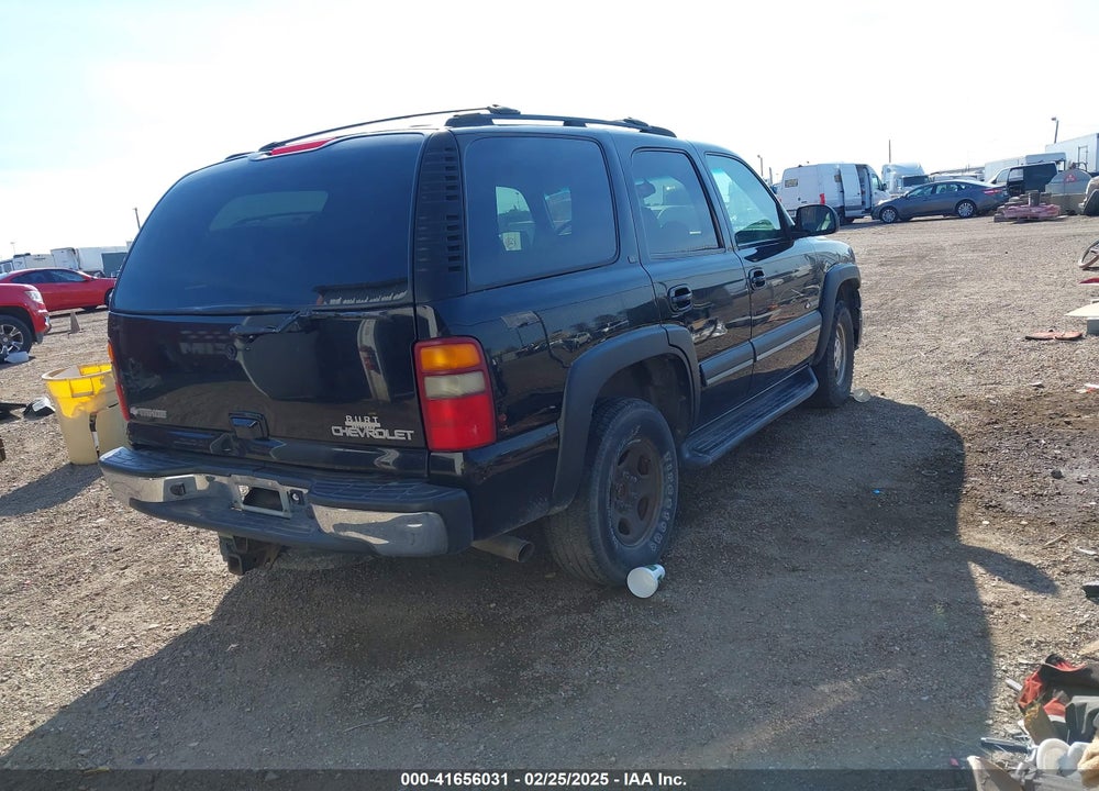 2003 CHEVROLET TAHOE LT VIN: 1GNEK13ZX3R189568