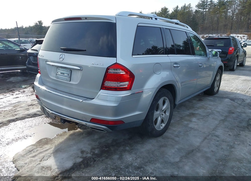 2011 MERCEDES-BENZ GL 450 4MATIC VIN: 4JGBF7BE9BA693636