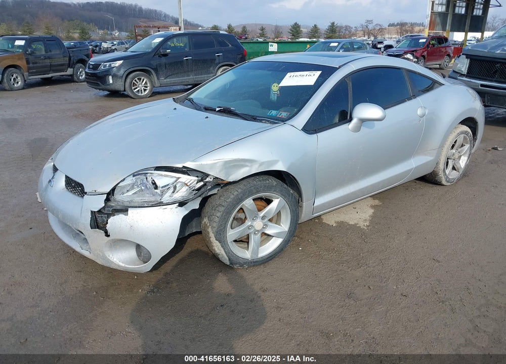 2008 MITSUBISHI ECLIPSE GS VIN: 4A3AK24F18E035358
