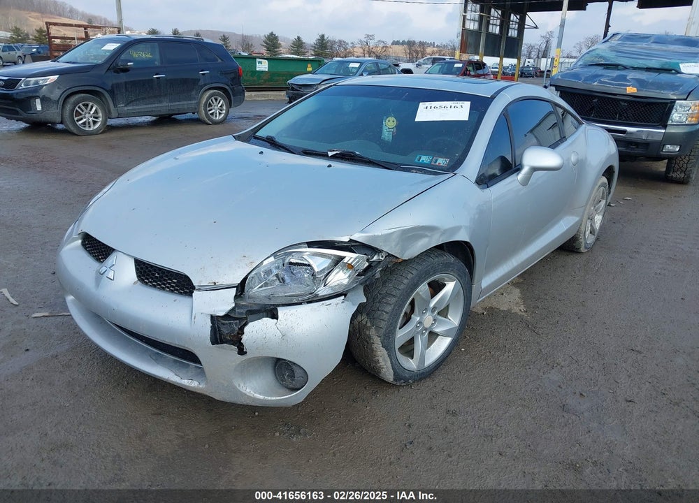 2008 MITSUBISHI ECLIPSE GS VIN: 4A3AK24F18E035358