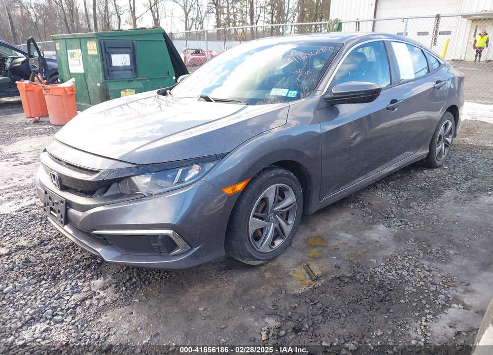2019 HONDA CIVIC LX VIN: 2HGFC2F6XKH562075