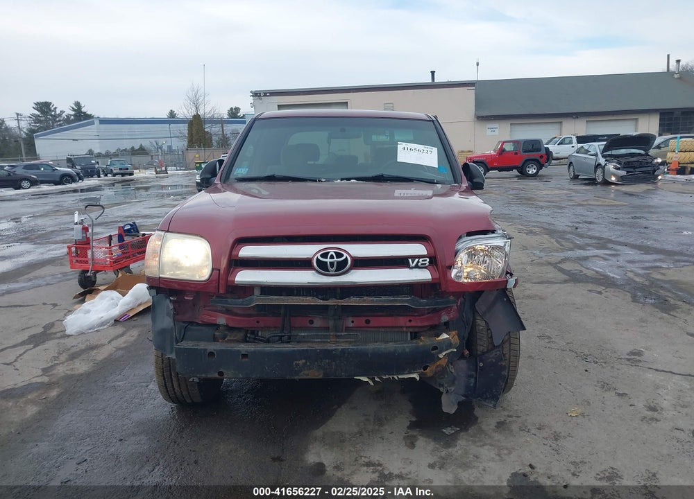 2006 TOYOTA TUNDRA SR5 V8 VIN: 5TBDT44146S518789