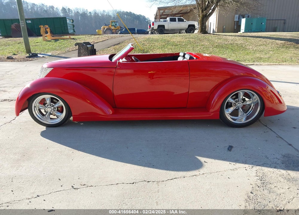 1937 FORD ROADSTER VIN: IA039574