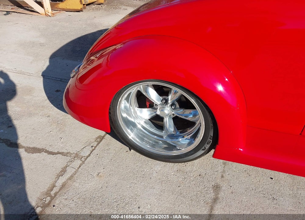 1937 FORD ROADSTER VIN: IA039574