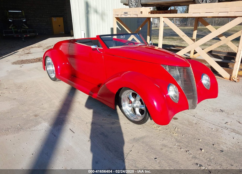 1937 FORD ROADSTER VIN: IA039574
