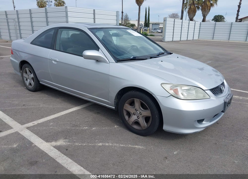 2005 HONDA CIVIC EX VIN: 1HGEM22945L037139