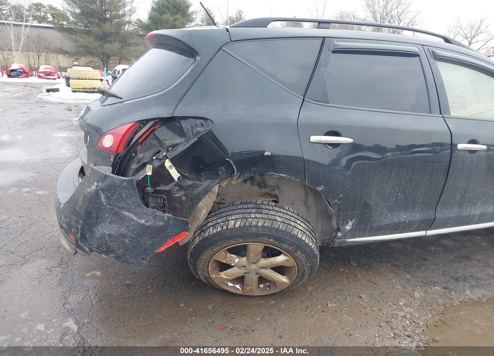 2009 NISSAN MURANO VIN: JN8AZ18W69W100482