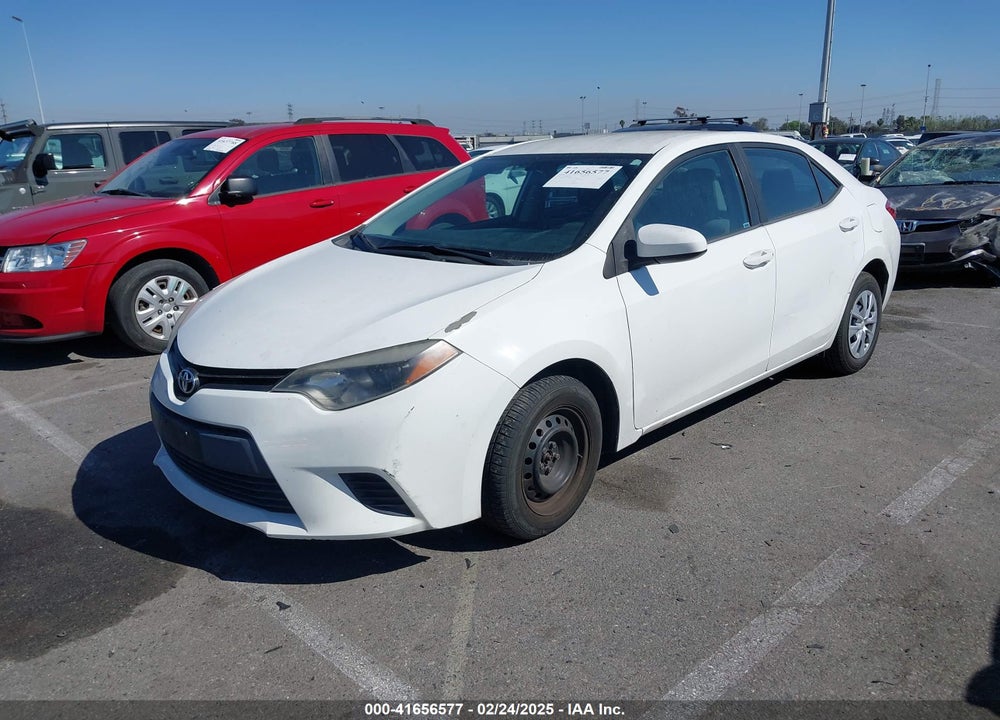 2014 TOYOTA COROLLA VIN: 5YFBURHE0EP035278