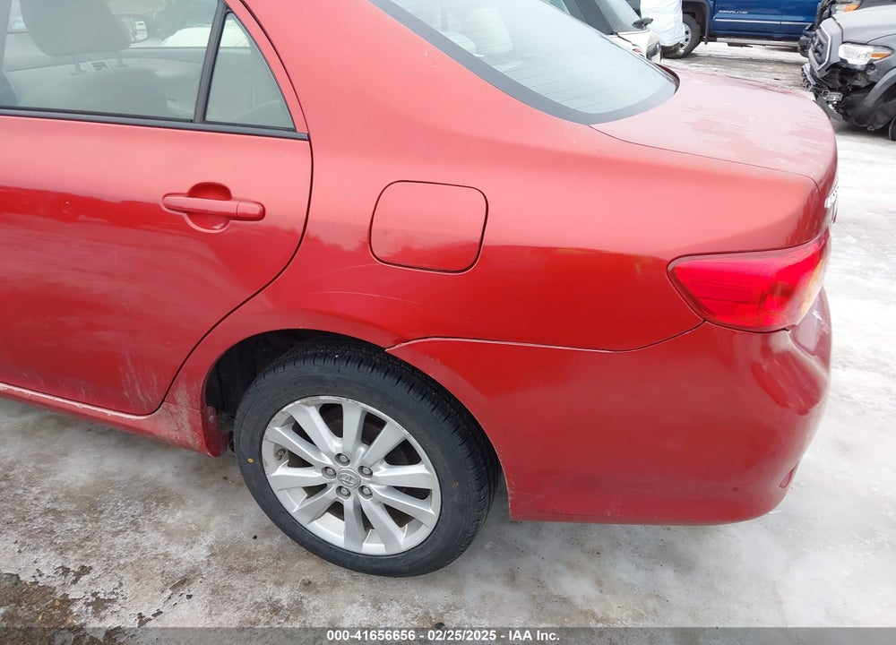 2009 TOYOTA COROLLA LE VIN: JTDBL40E499027133