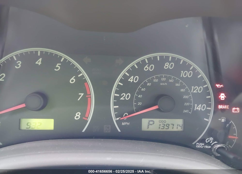2009 TOYOTA COROLLA LE VIN: JTDBL40E499027133