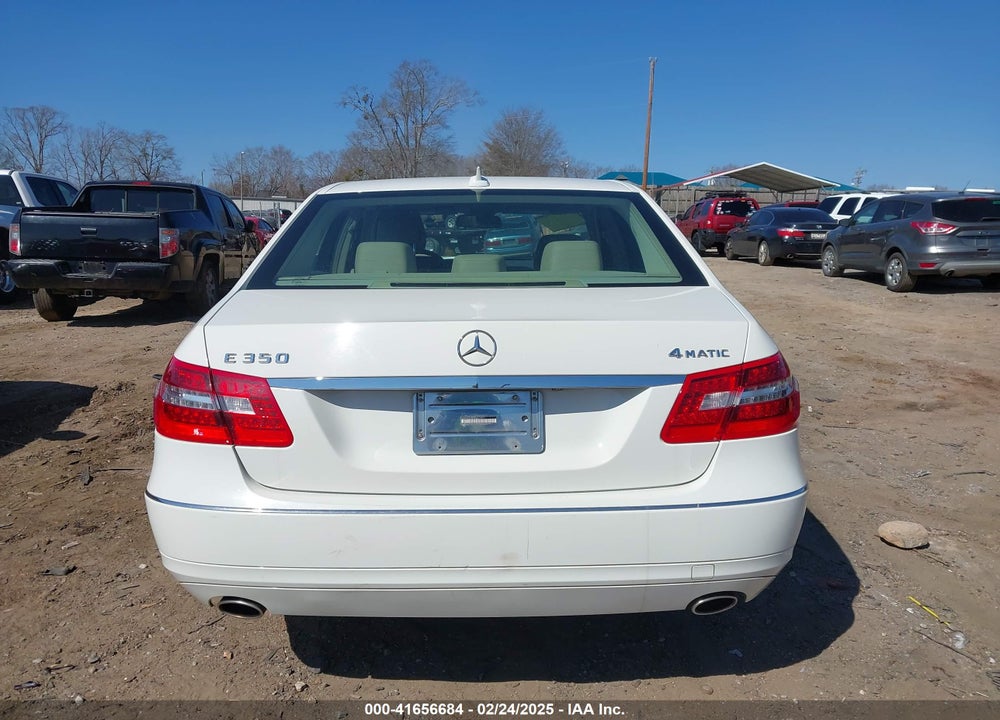 2011 MERCEDES-BENZ E 350 4MATIC VIN: WDDHF8HB9BA329921