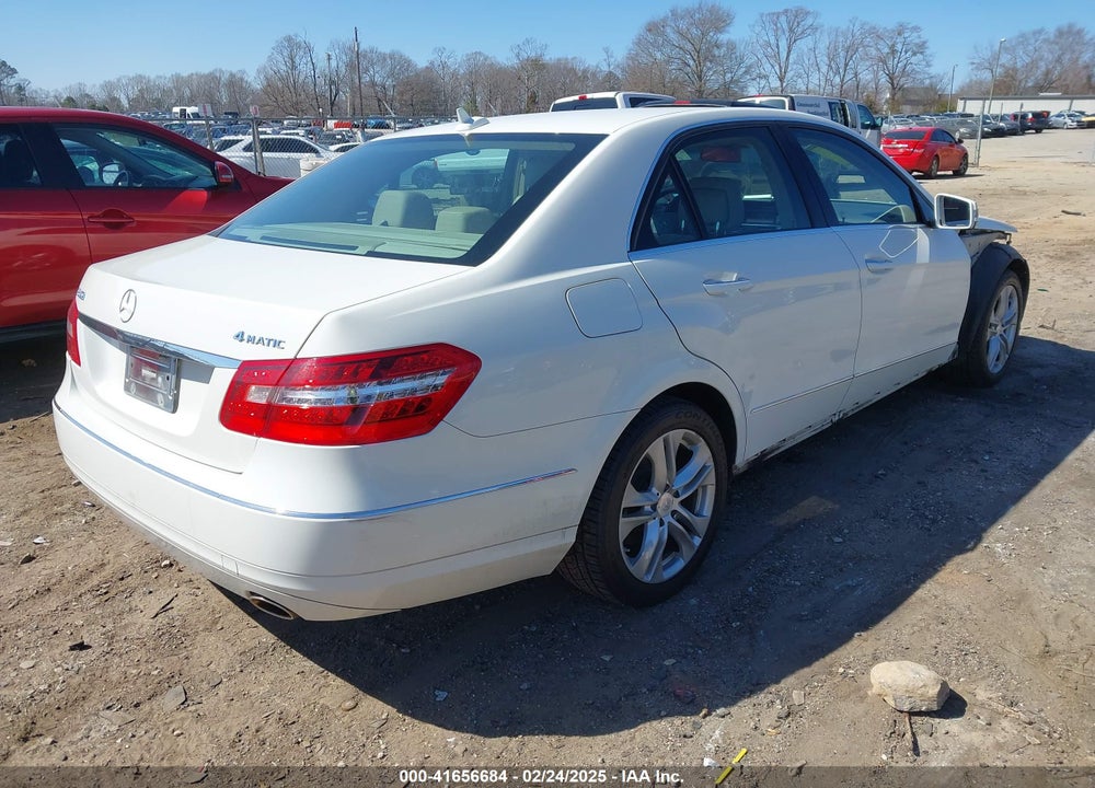 2011 MERCEDES-BENZ E 350 4MATIC VIN: WDDHF8HB9BA329921