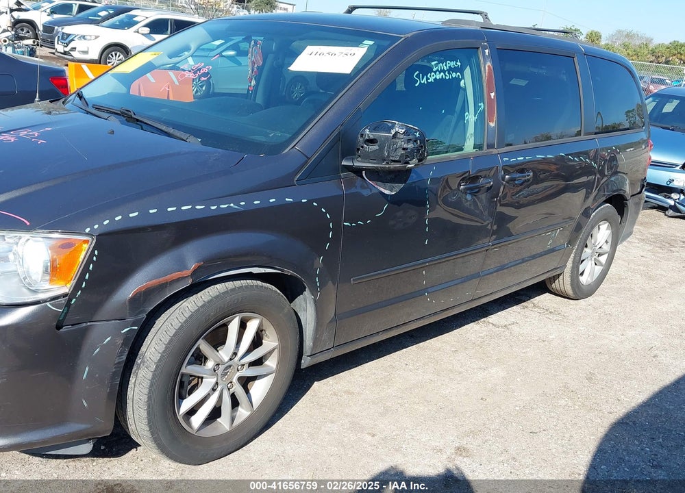 2016 DODGE GRAND CARAVAN SXT VIN: 2C4RDGCG7GR275510