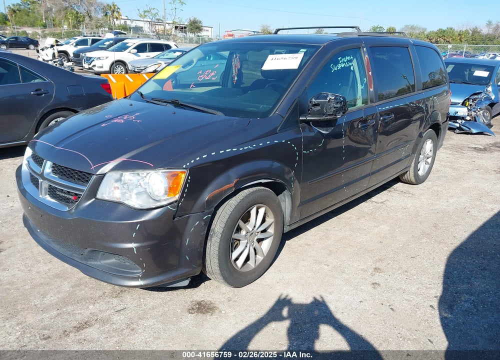 2016 DODGE GRAND CARAVAN SXT VIN: 2C4RDGCG7GR275510