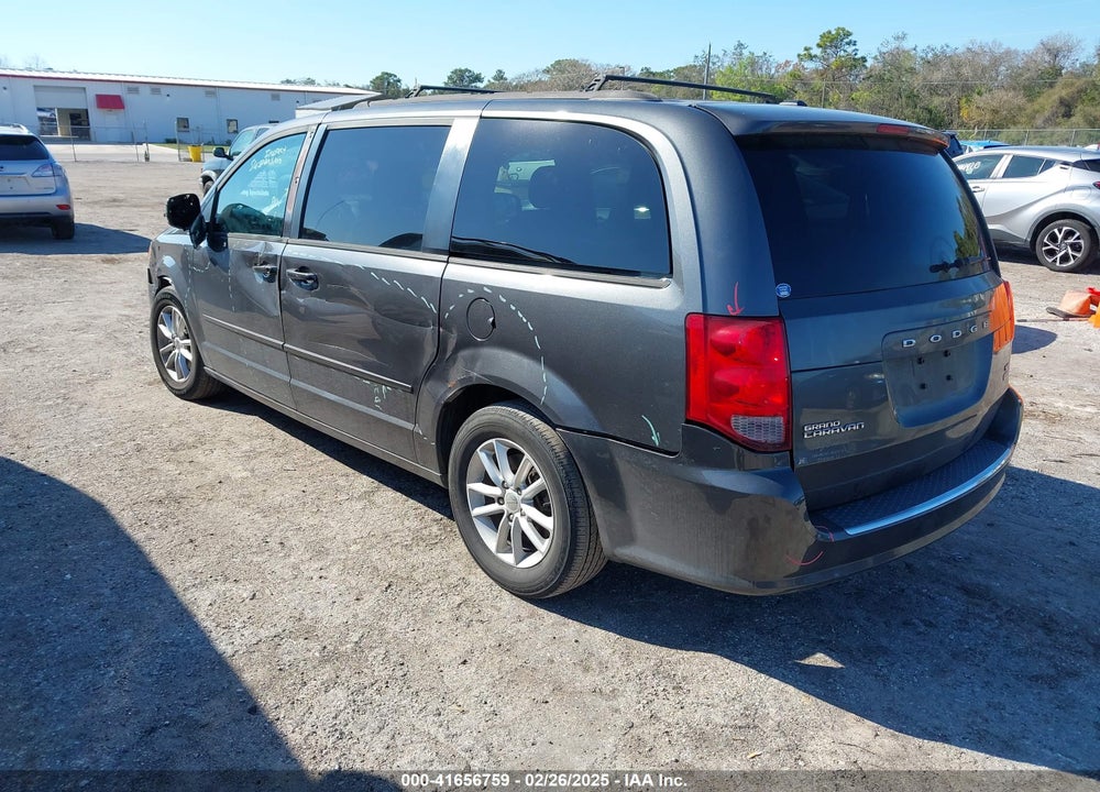 2016 DODGE GRAND CARAVAN SXT VIN: 2C4RDGCG7GR275510