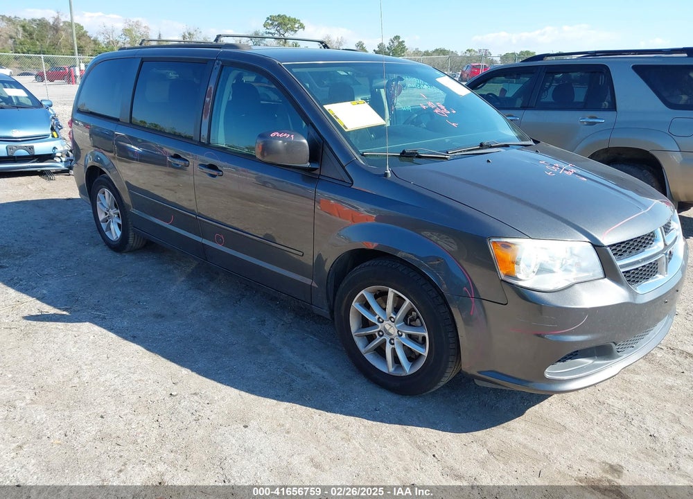 2016 DODGE GRAND CARAVAN SXT VIN: 2C4RDGCG7GR275510