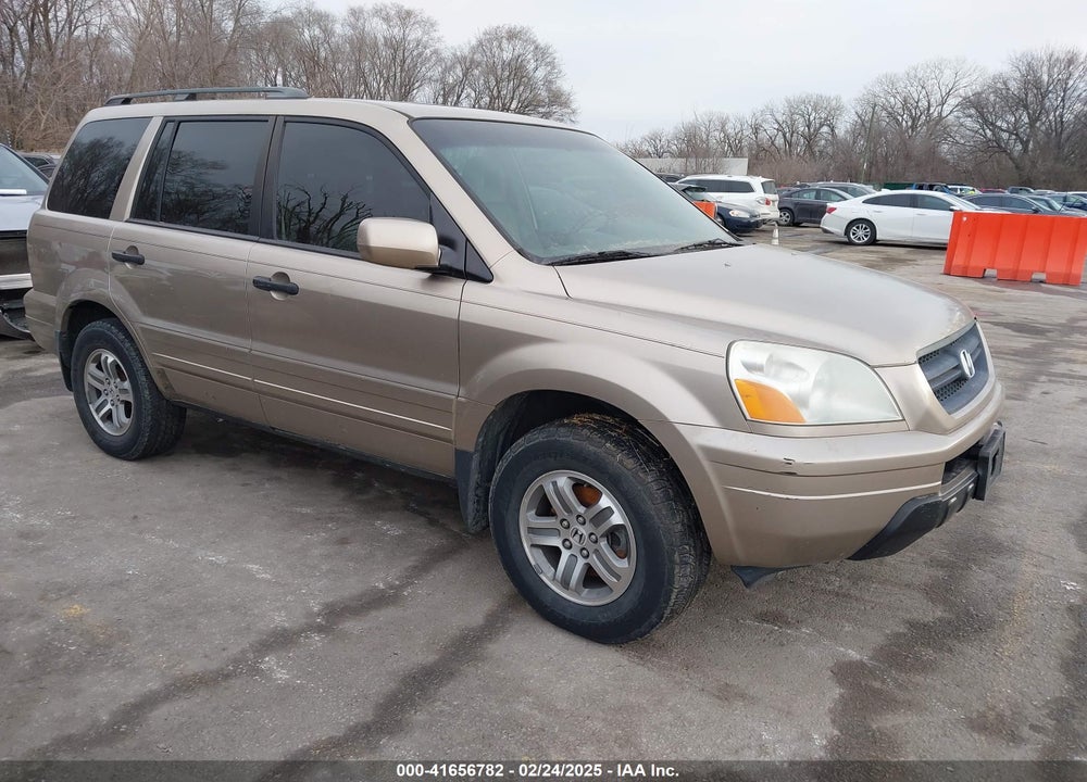 2005 HONDA PILOT EX-L VIN: 5FNYF18505B040059