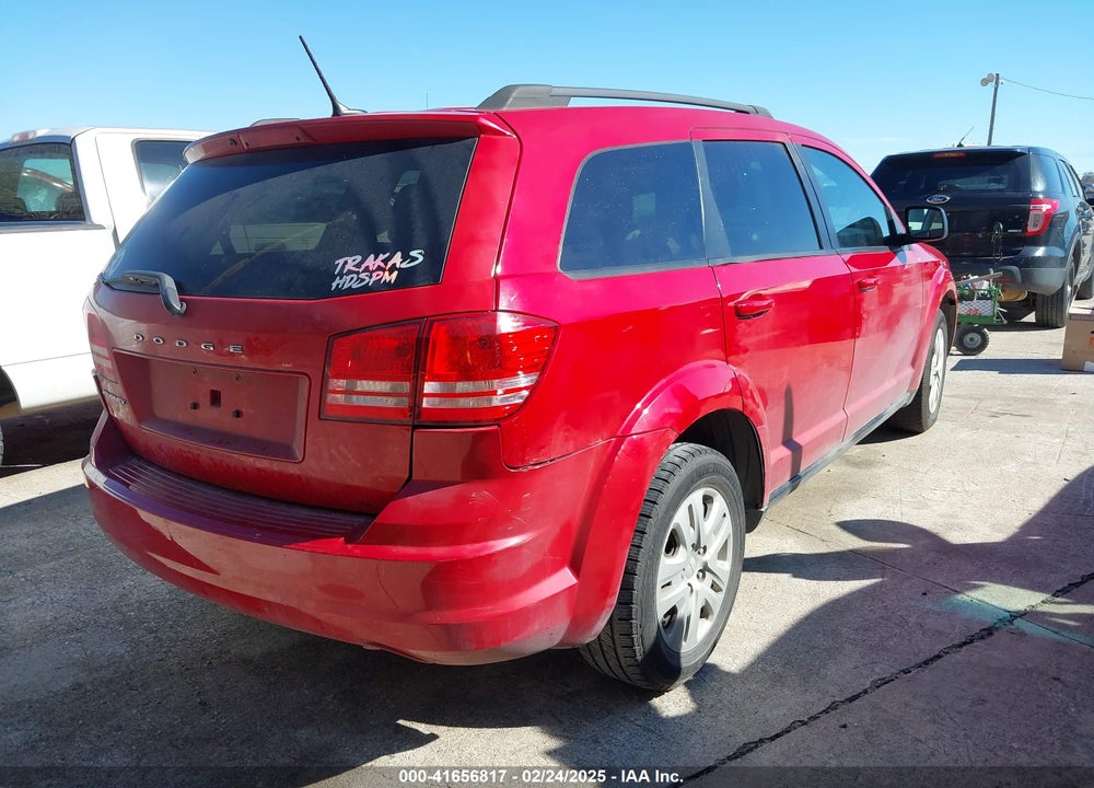 2018 DODGE JOURNEY VIN: 3C4PDCAB4JT241682