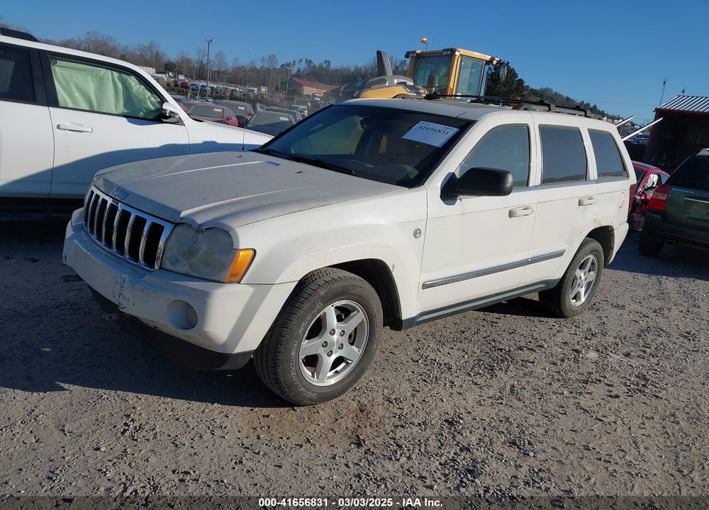 2005 JEEP GRAND CHEROKEE LIMITED VIN: 1J4HR58N55C554950