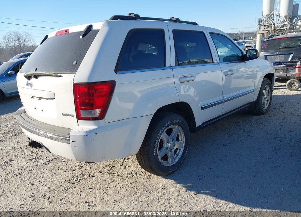 2005 JEEP GRAND CHEROKEE LIMITED VIN: 1J4HR58N55C554950