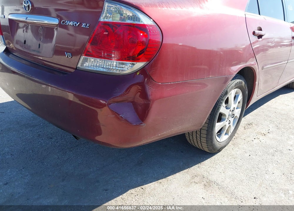 2005 TOYOTA CAMRY XLE V6 VIN: JTDBF30KX50166172