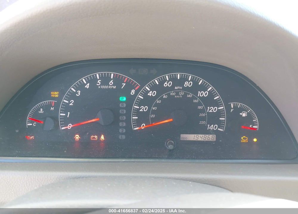 2005 TOYOTA CAMRY XLE V6 VIN: JTDBF30KX50166172
