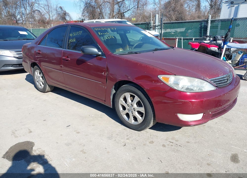 2005 TOYOTA CAMRY XLE V6 VIN: JTDBF30KX50166172