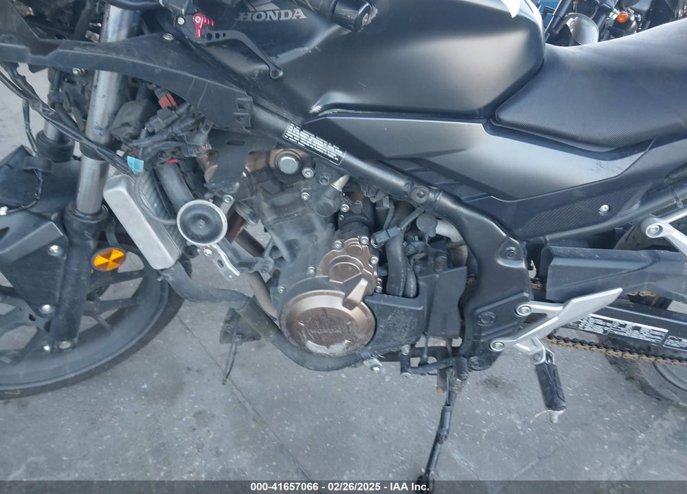 2017 HONDA CBR500 VIN: MLHPC4469H5400145