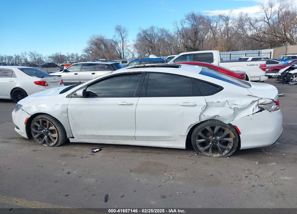 2016 CHRYSLER 200 S VIN: 1C3CCCBGXGN176538