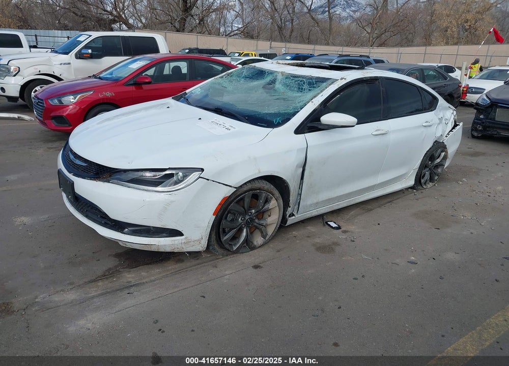 2016 CHRYSLER 200 S VIN: 1C3CCCBGXGN176538