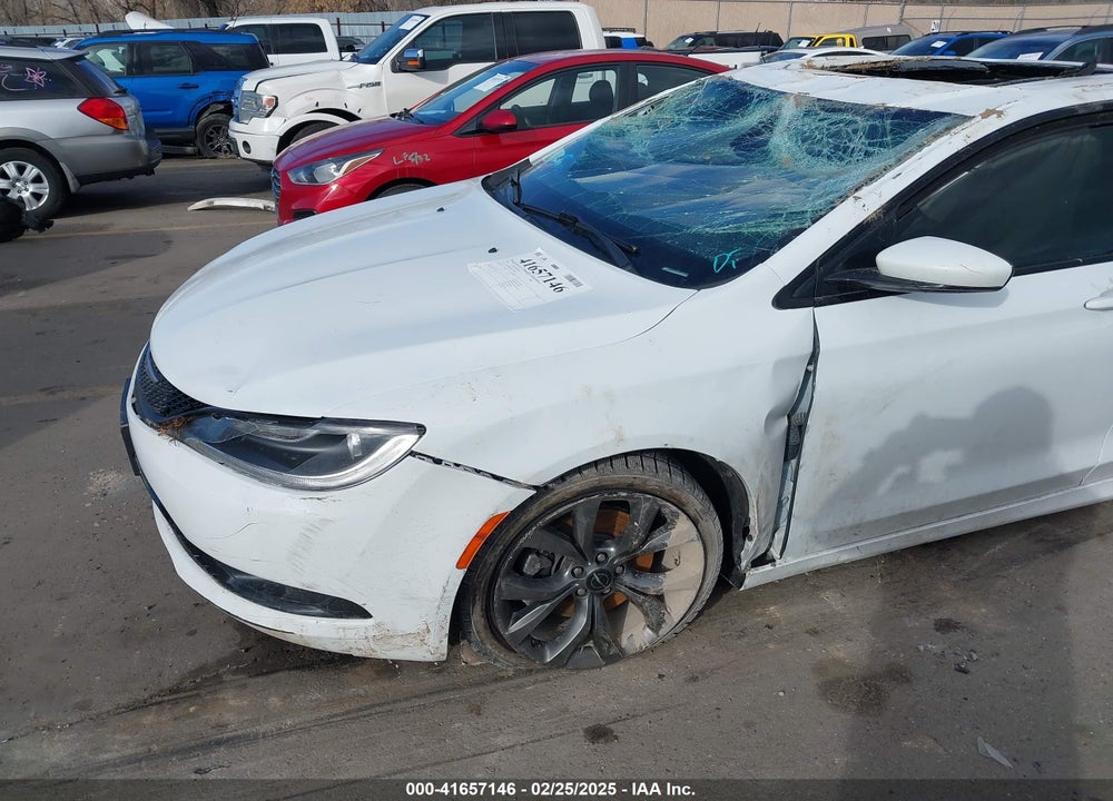 2016 CHRYSLER 200 S VIN: 1C3CCCBGXGN176538